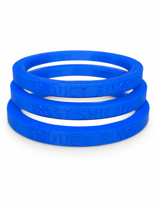 Frost Shield™ 4” Duct Rings – 3 Pack