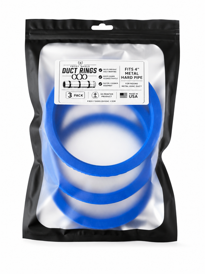 Frost Shield™ 4” Duct Rings – 3 Pack