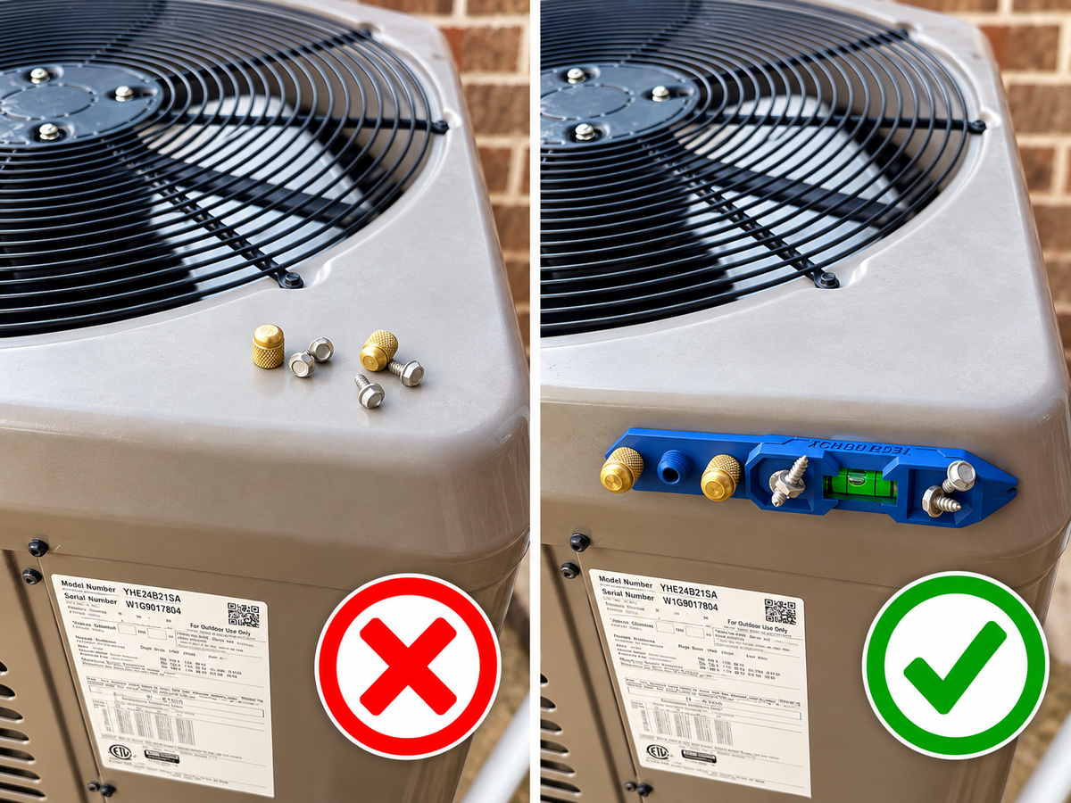 Tech Buddy™ – Magnetic HVAC Work Aid